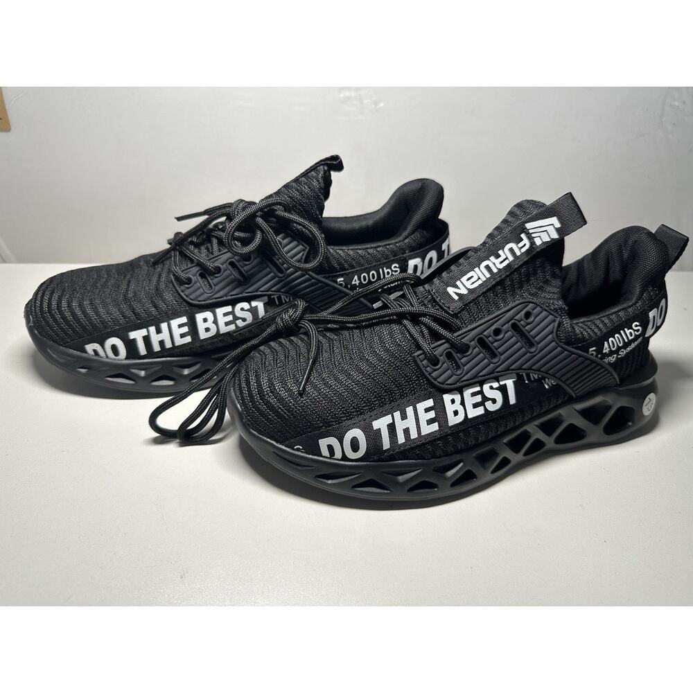 Furuian Women's Steel Toe Sneakers Lightweight Safety Shoes Sz 7.5